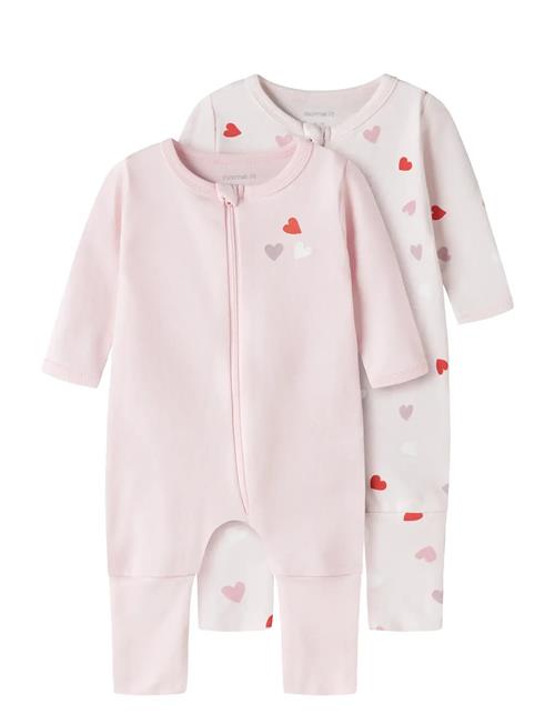 name it | Nbfnightsuit 2P Zip Ff Car. Heart Noos | 92