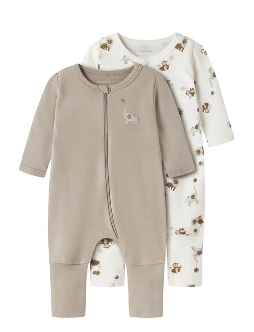 name it | Nbnnightsuit 2P Zip Ff Animal Noos | 50