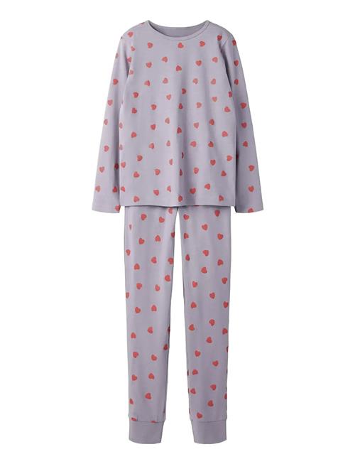 name it | Nkfnightset Lavender Hearts Noos | 158-164