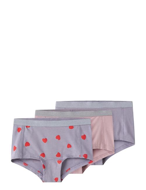 name it | Nkfhipster 3P Lavender Hearts Noos | 158-164