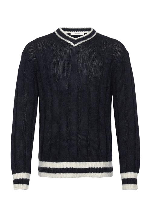 Selected | Slhroy Ls Knit Relaxed Rib V-Neck | XL