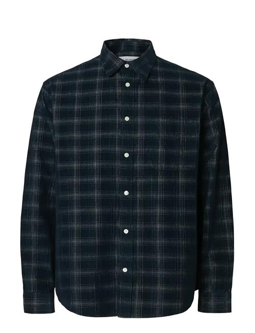 Selected | Slmregclaus Cord Yd Check Ls Shirt | L