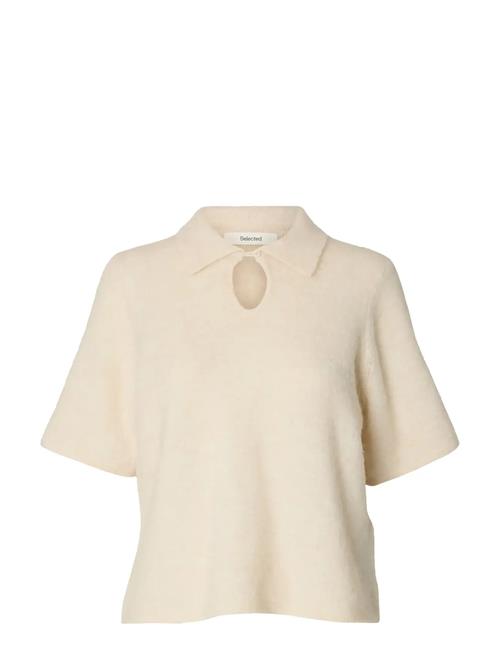 Selected | Slfsia Ras 2/4 Knit Key Hole Collar Neck | XXL