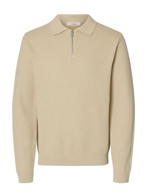 Selected | Slhdane Ls Knit Struc Half Zip Polo Noos | L
