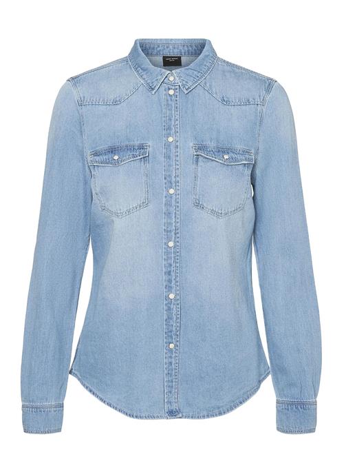 Vero Moda | Vmmaria Ls Denim Slim Shirt Mix New Noos | XS