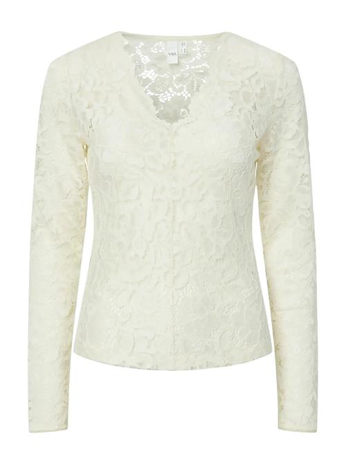 YAS | Yaslacey Ls V-Neck Lace Top S. Noos | M