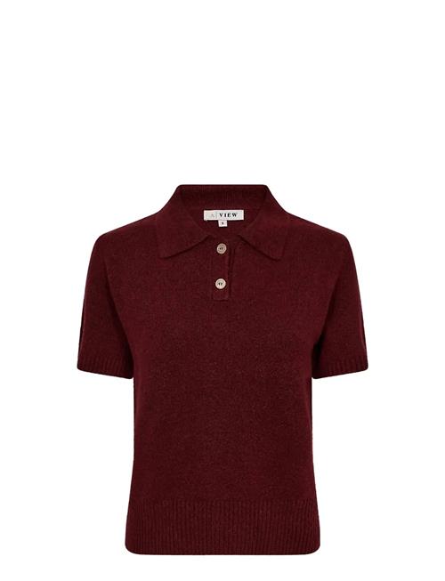 A-View | Rena Polo Knit Blouse | XL