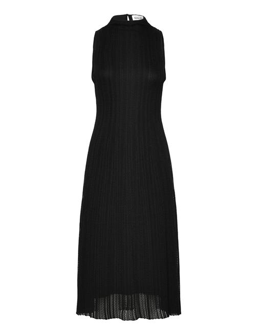 Malina | Nessa Halterneck Pointelle Knitted Midi Dress | XS