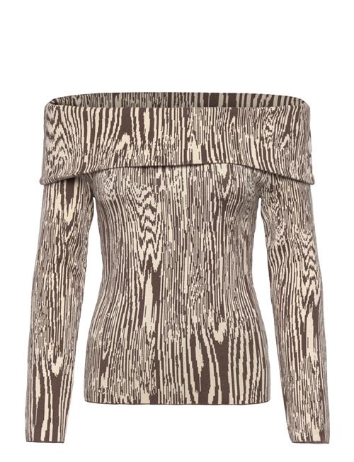 Malina | Cirella Knitted Off Shoulder Top | L