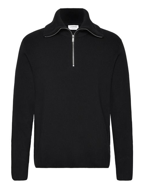 Lindbergh | Half Zip Rib Knit W. Oversized Col | XXL