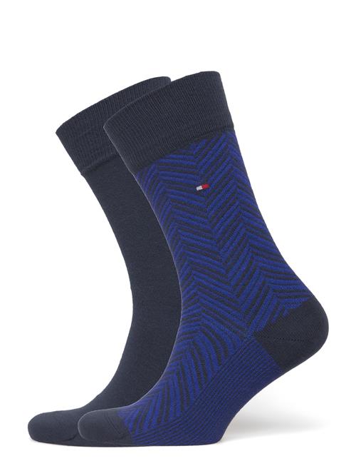 Tommy Hilfiger | Th Men Sock 2P Irregular Herringb | 39-42