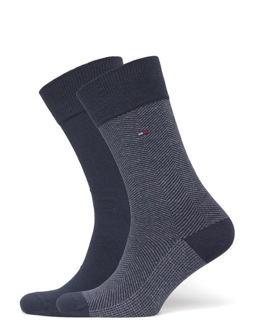 Tommy Hilfiger | Th Men Sock 2P Nappy Herringbone | 39-42