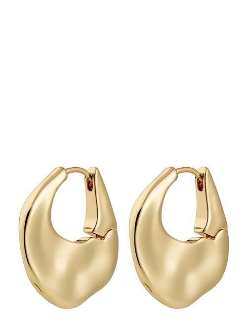 Pilgrim | Sense Hoop Earrings Gold-Plated | ONE SIZE