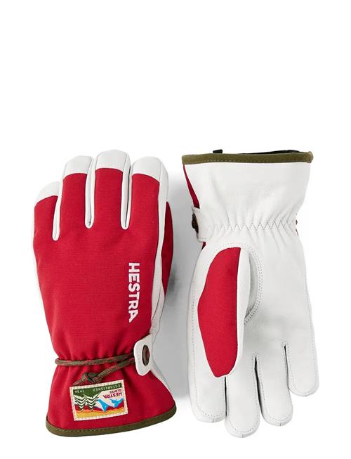 Hestra | Wakayama Jr - 5 Finger Red | 12-13Y