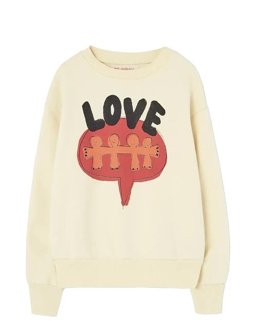 THE ANIMALS OBSERVATORY | Love Flan Yellow Bear Sweatshirt | 8 Y