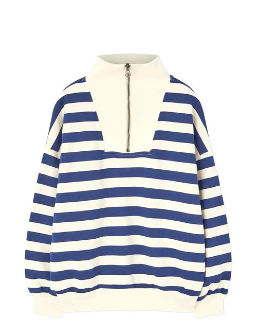 THE ANIMALS OBSERVATORY | Stripes Navy Blowfly Sweatshirt | 6 Y