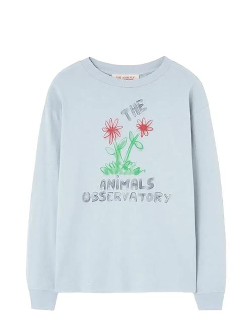THE ANIMALS OBSERVATORY | Flowers Blue Dof Lonf Sleeve T-Shirt | 14 Y