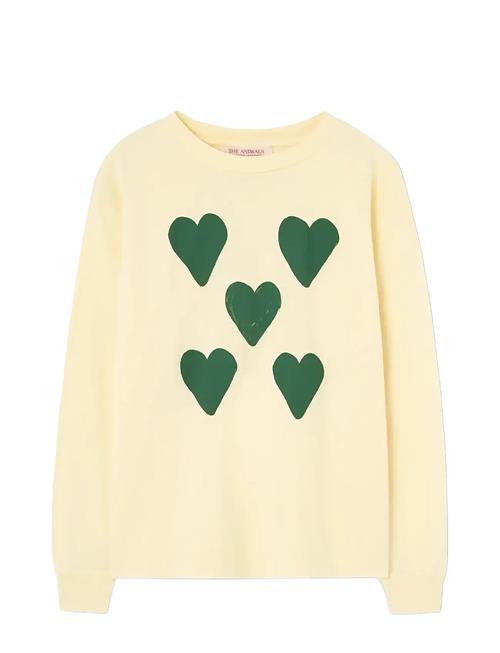 THE ANIMALS OBSERVATORY | Hearts Yellow Dof Lonf Sleeve T-Shirt | 12 Y