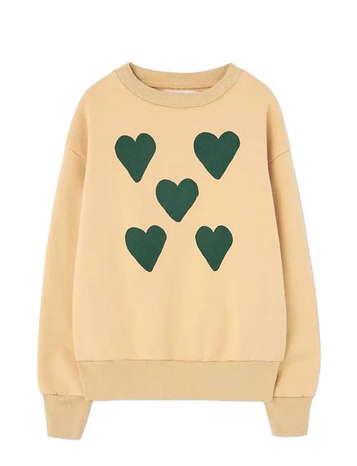 THE ANIMALS OBSERVATORY | Hearts Soft Brown Bear Sweatshirt | 12 Y