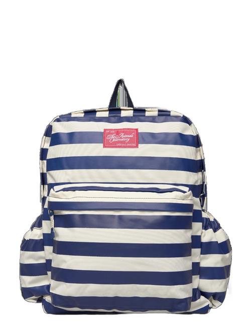 THE ANIMALS OBSERVATORY | Stripes Navy Addax Backpack | ONE SIZE