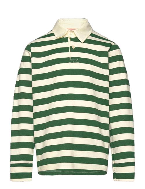 THE ANIMALS OBSERVATORY | Stripes Freen Eel Polo Shirt | 8 Y