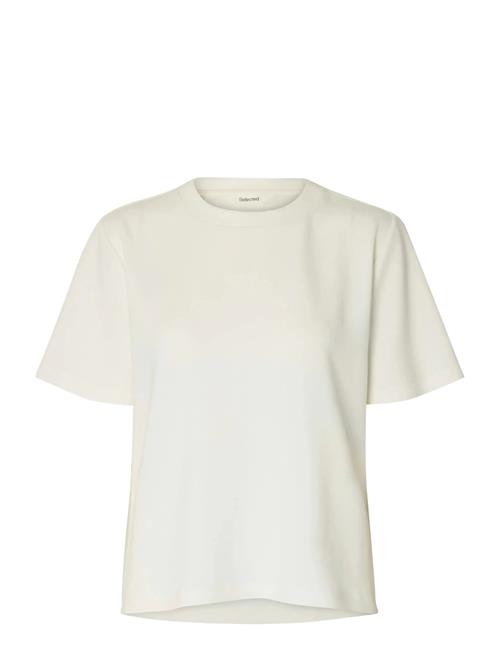 Selected | Slftenny Ss Boxy O-Neck Tee Noos | L