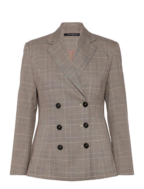 French Connection | Chester Check Cinched Blazer | 34