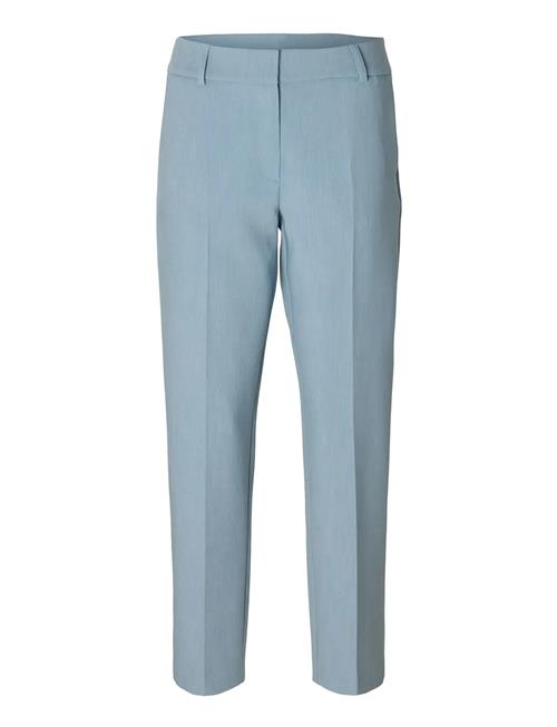 Selected | Slfrita-Ria Mw Cropped Pant Mel Noos | 38