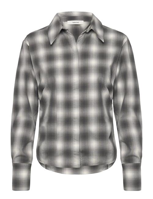 Selected | Slfmaya Slim Ls Checked Shirt Ex | 40