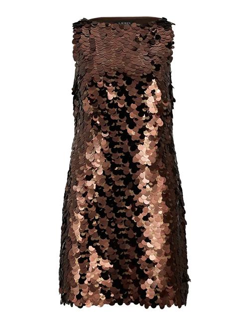Lauren Ralph Lauren | Sequined Shift Cocktail Dress | 38