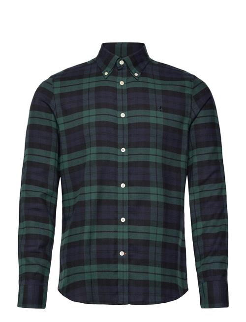 Morris | Soft Twill Tartan Shirt-Slim Fit | M