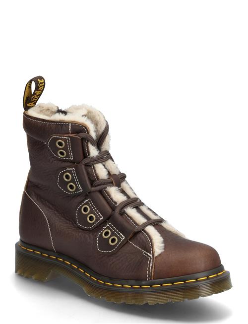 Dr. Martens | 1460 Ltt Fl Dark Brown Grizzly | 39