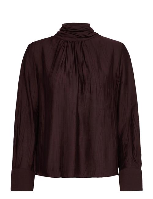Mango | Textured Blouse With Foulard | S