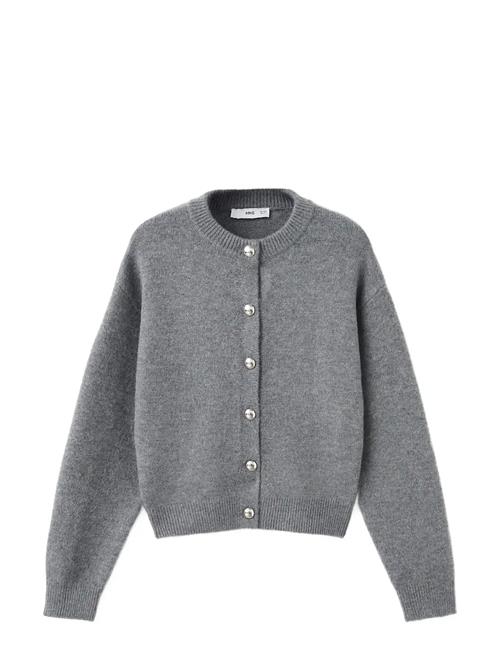Mango | Chunky-Knit Cardigan With Buttons | L
