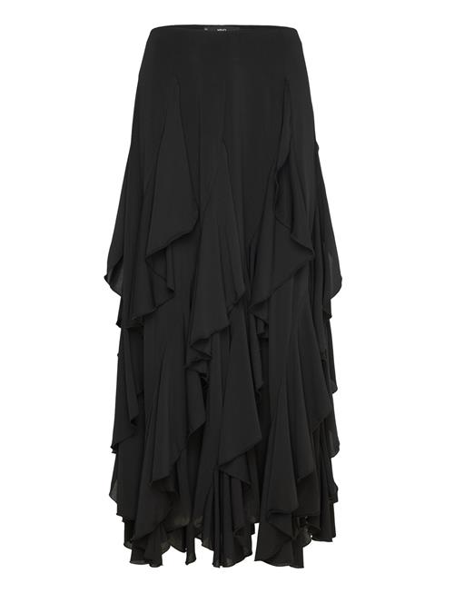 Mango | Asymmetrical Ruffled Skirt | M