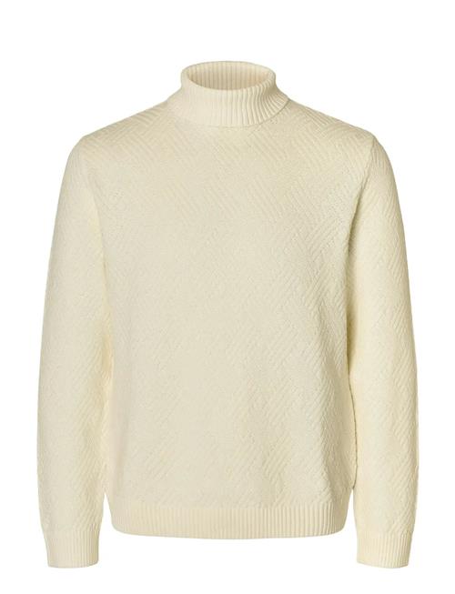 Selected | Slhtrevor Ls Knit Structure Roll Neck | S