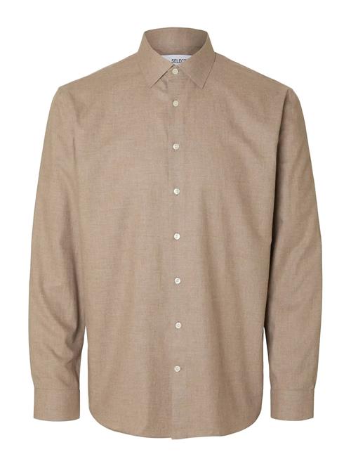 Selected | Slmreg-Leo Heather Shirt Ls Noos | M