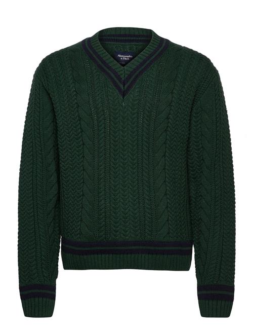 Abercrombie & Fitch | Oversized Cricket Cable V Neck | XXL