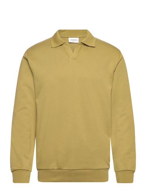 Lindbergh | Sweat V-Neck Polo L/S | XXL