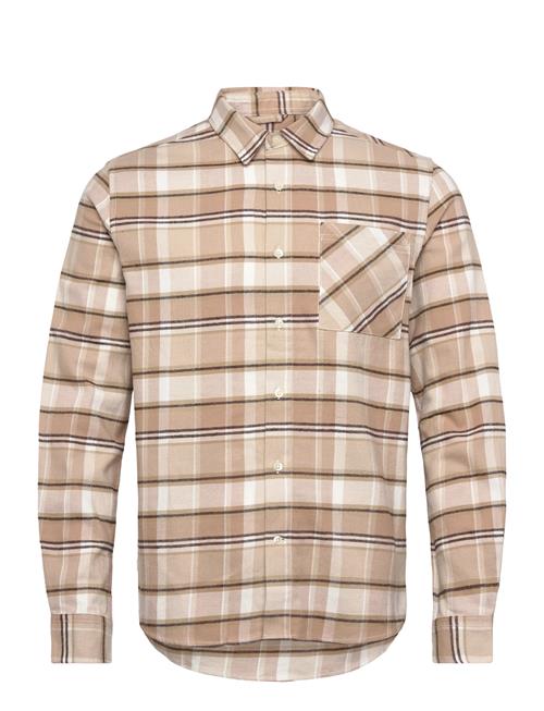 Knowledge Cotton Apparel | Organic Cotton Checked Flannel Shir | XL