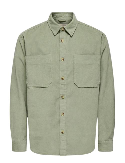 ONLY & SONS | Onsalp 2Pkt Washd Cord Ls Shirt Otl | XL