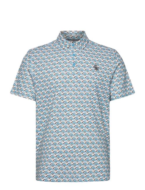 Original Penguin Golf | Layered Umbrella Print Polo | M