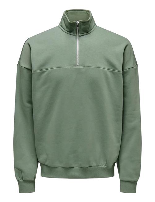 ONLY & SONS | Onsceres Ovz Track Half Zip Sweat Vd | XL