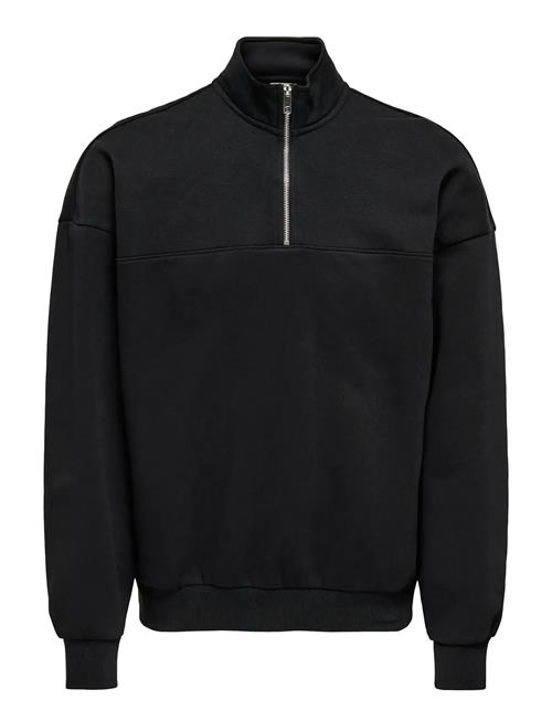 ONLY & SONS | Onsceres Ovz Track Half Zip Sweat Vd | S