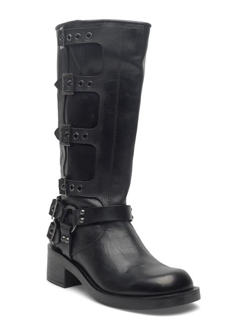 Bianco | Biaharper Buckle Biker Boot Pull Up Leather | 38