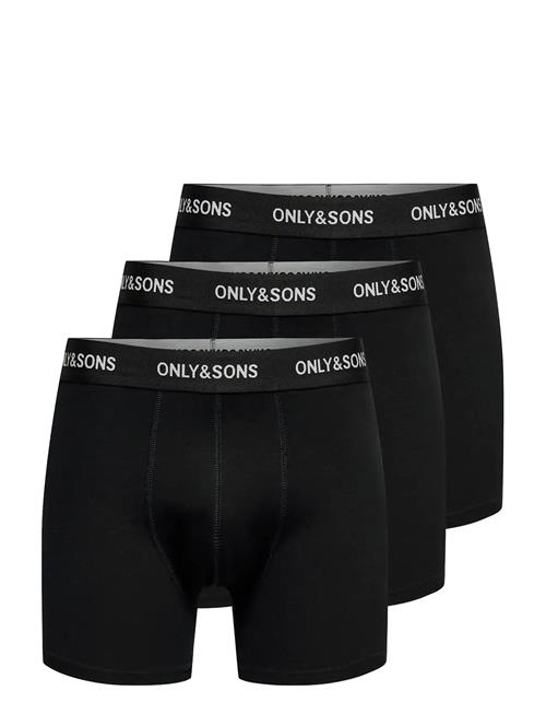 ONLY & SONS | Onsbasic Solid Boxer 3Pack Noos | S