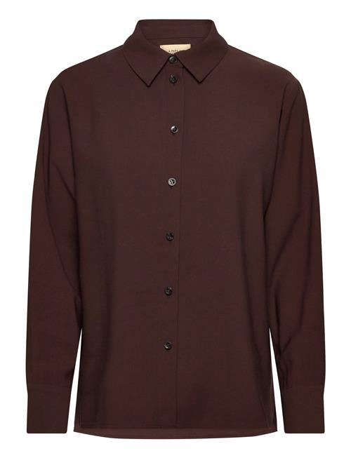 A Part Of The Art | Daily Shirt Chocolate Taupe | XS