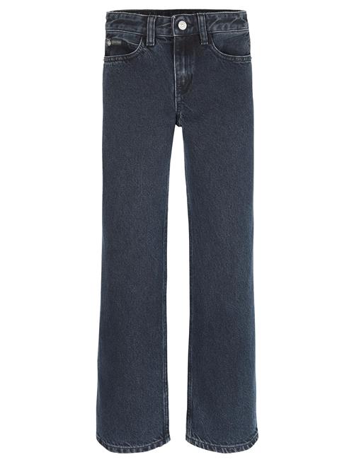Calvin Klein | Hr Wide Leg Blue Black Rgd Denim | 116