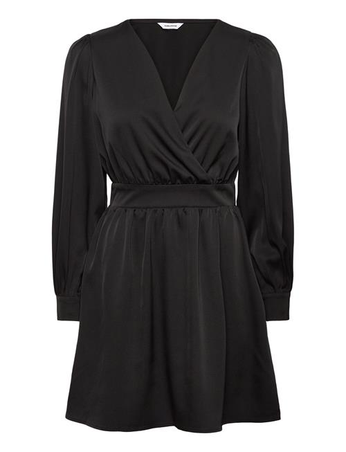 Bubbleroom | Wrap Satin Dress | S