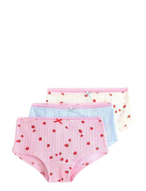 Lindex | Boxer 3 Pack Aop Berries | 110/116